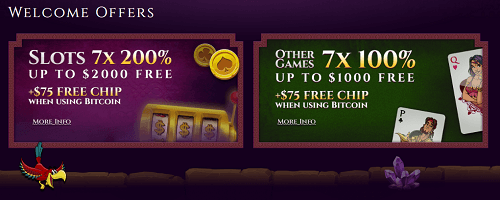 Aladdin’s Gold Casino offers